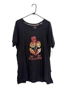 Pilcro Lane Lloyd Floral Graphic Tshirt